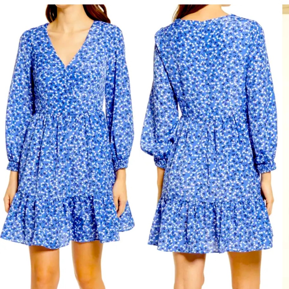Eliza J Floral Fit & Flare Pocket Dress- Size 12